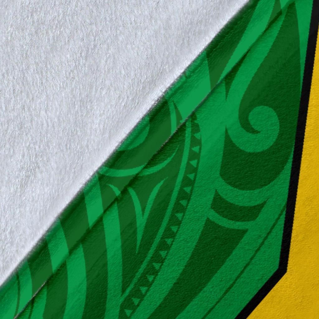 Polynesian Vanuatu Custom Personalised Premium Blanket - Vanuatu Flag and Coat Of Arms 18