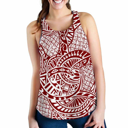 Polynesian Women Racerback Tank Top 29