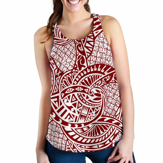 Polynesian Women Racerback Tank Top 29
