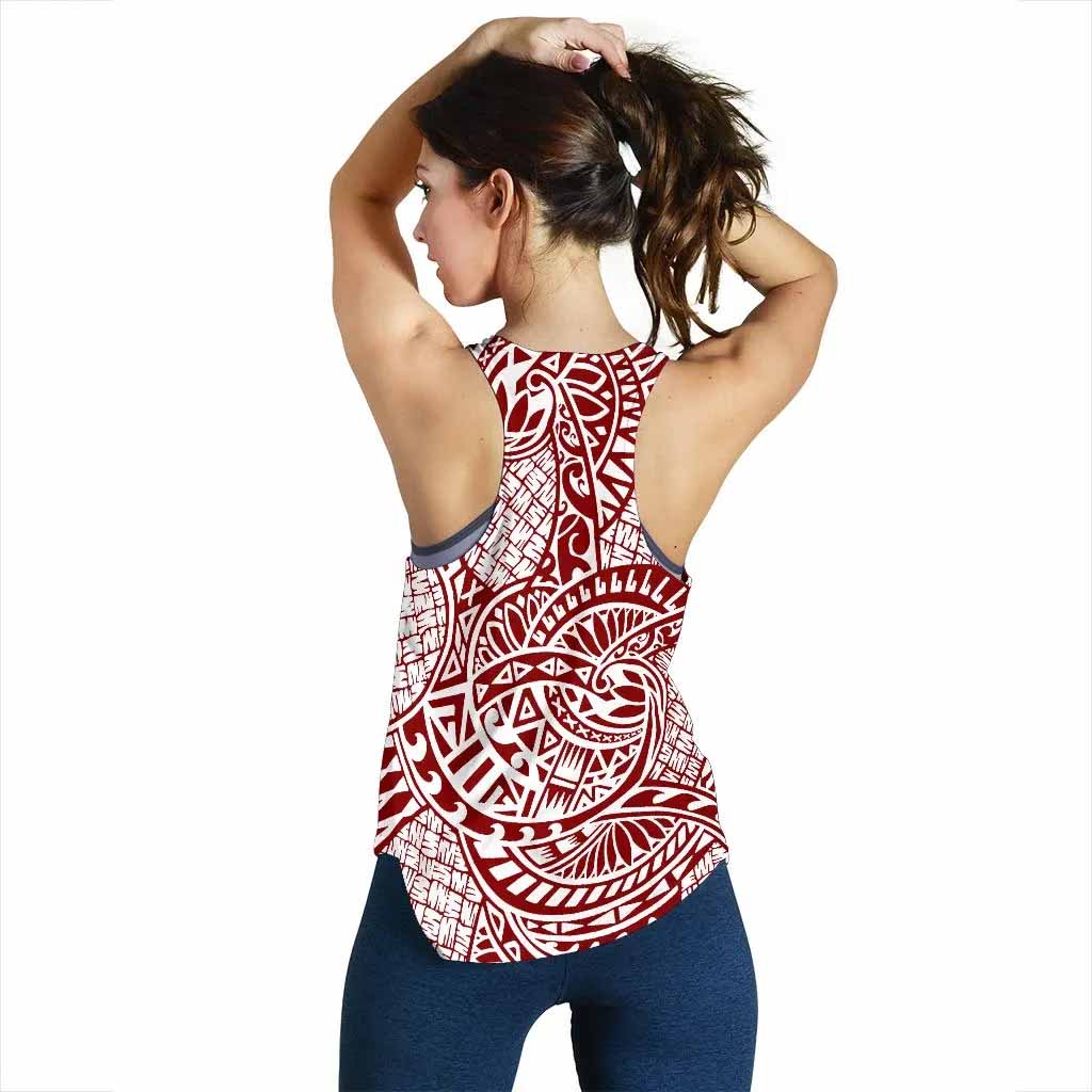 Polynesian Women Racerback Tank Top 29