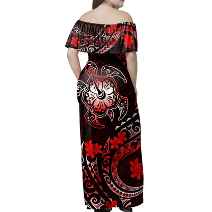 Hawaii Polynesian Combo Dress And Shirt Turtle Tribal Polynesia Tattoo Luxury Design