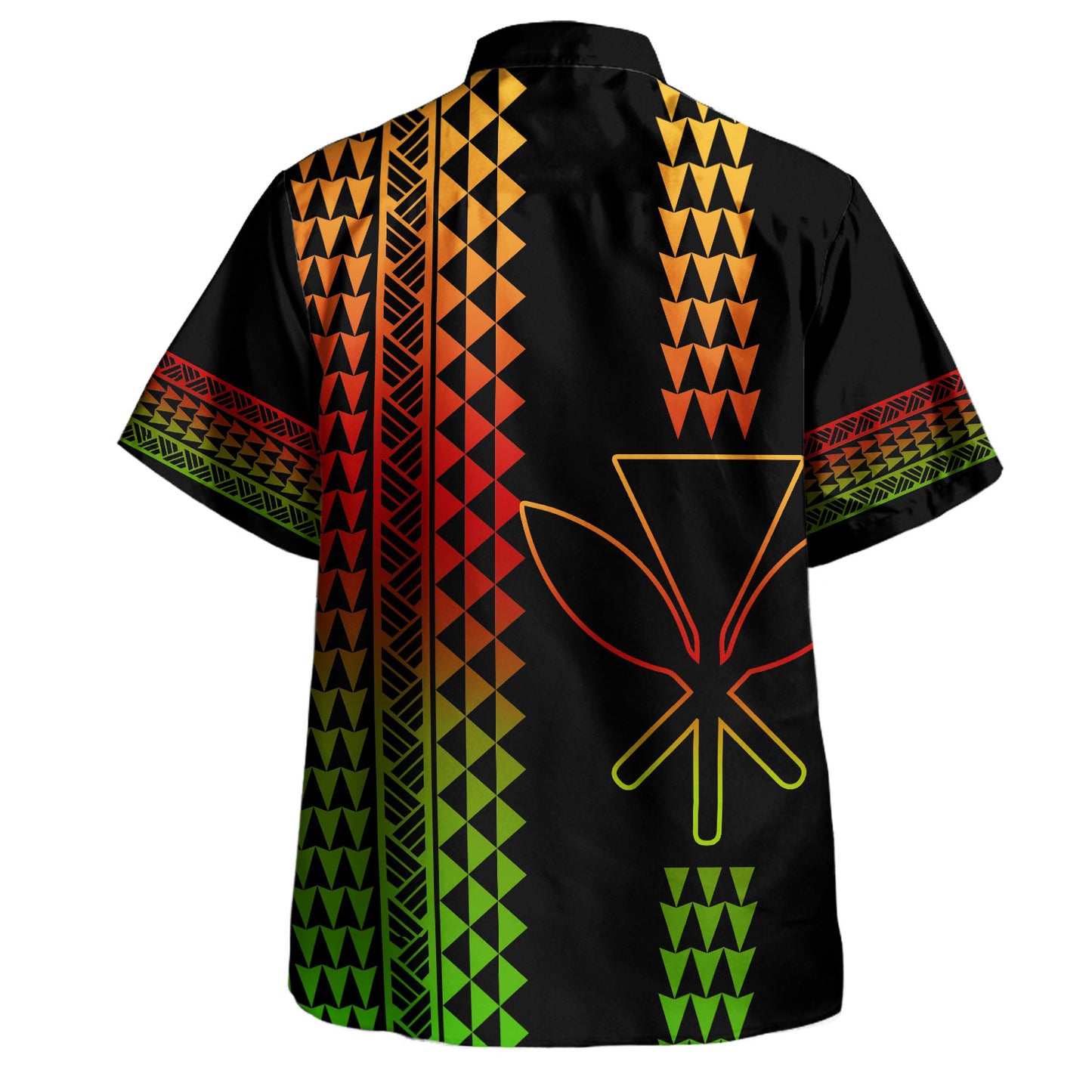 Hawaii Hawaiian Shirt Kanaka Maoli Vertical Pattern Modern Style