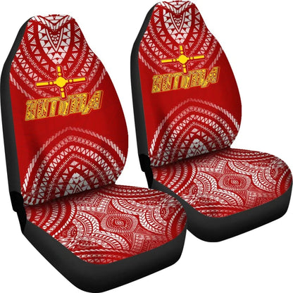 Rotuma Car Seat Covers - Rotuma Flag Melanesian Style