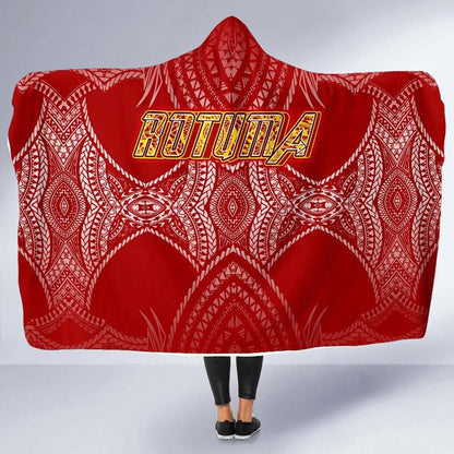 Rotuma Economy Hooded Blanket Melanesian Style