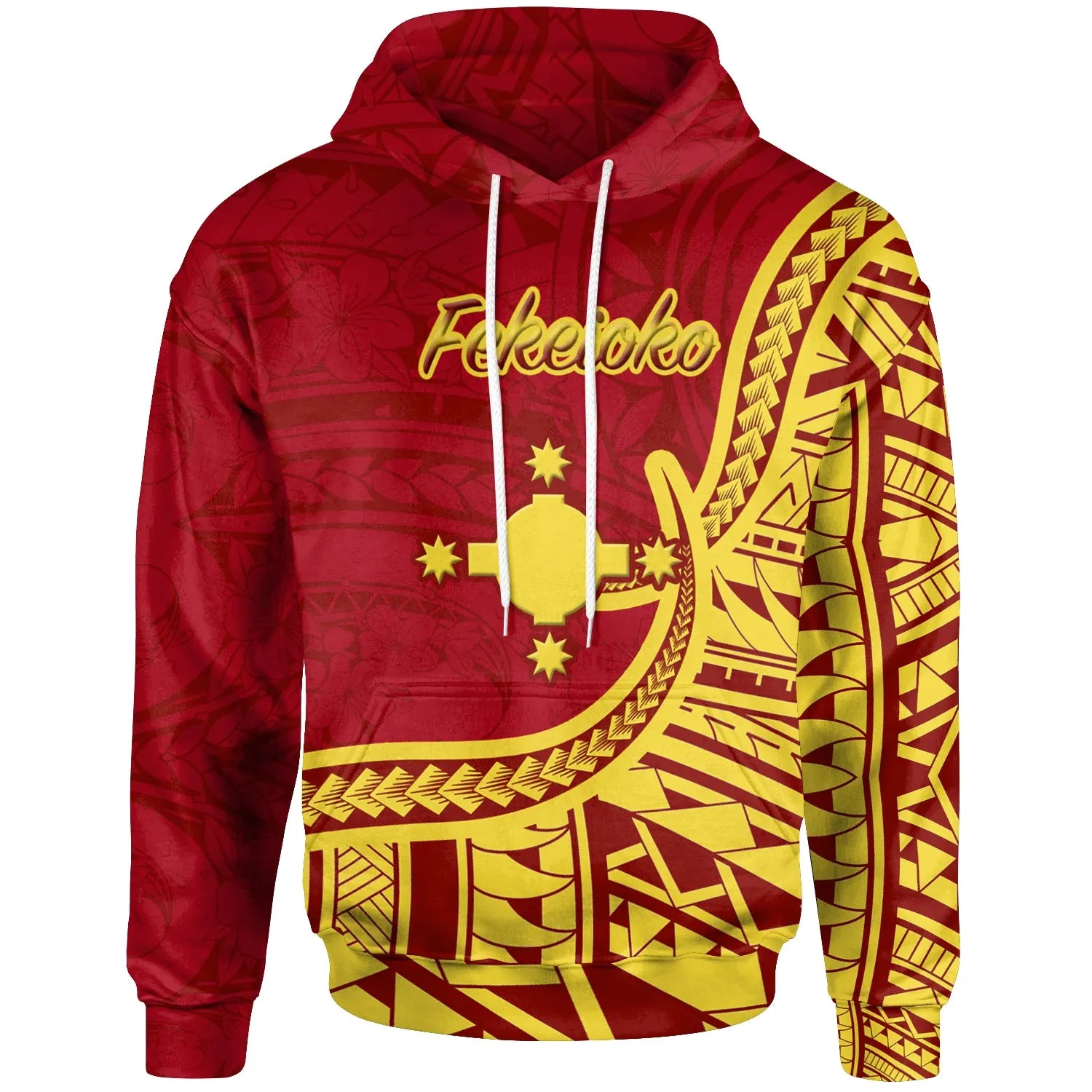 Rotuma Hoodie - Fekeioko Flag Rotuma
