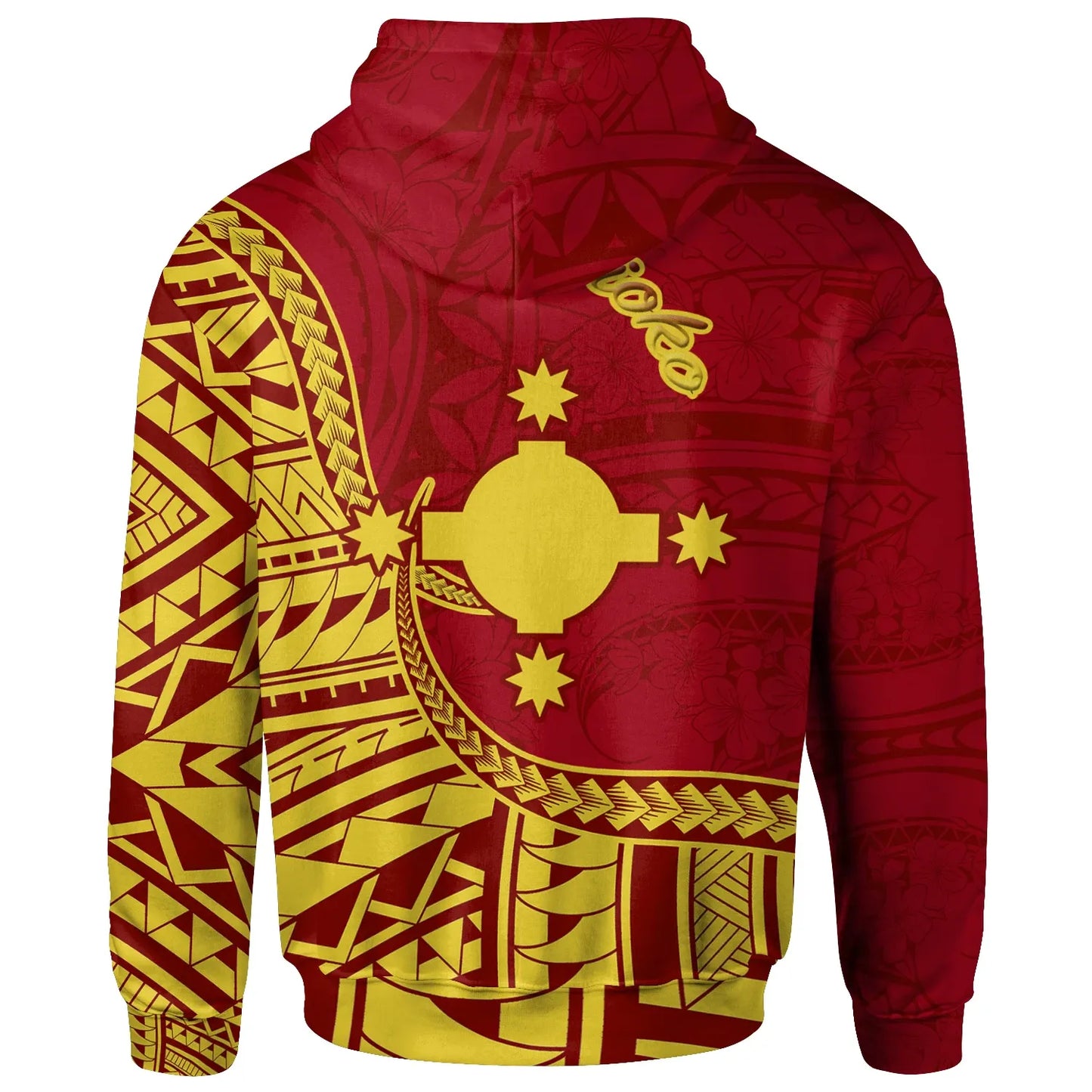 Rotuma Hoodie - Fekeioko Flag Rotuma