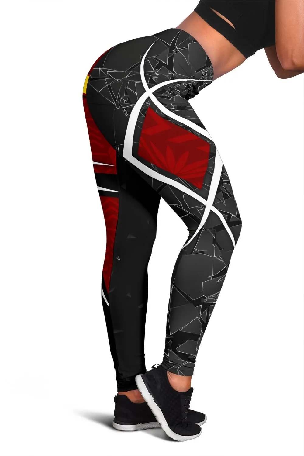 Rotuma Polynesian Legging - Rotuman Flag