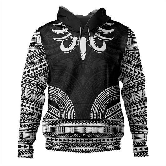 Samoa Hoodie Ula Nifo Circle Pattern Design