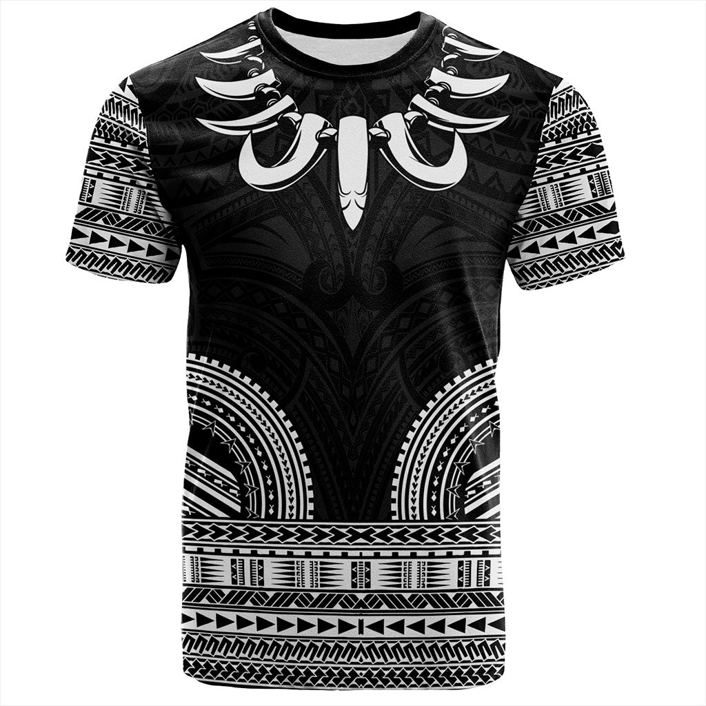 Samoa T-Shirt Ula Nifo Circle Pattern Design
