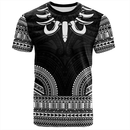 Samoa T-Shirt Ula Nifo Circle Pattern Design