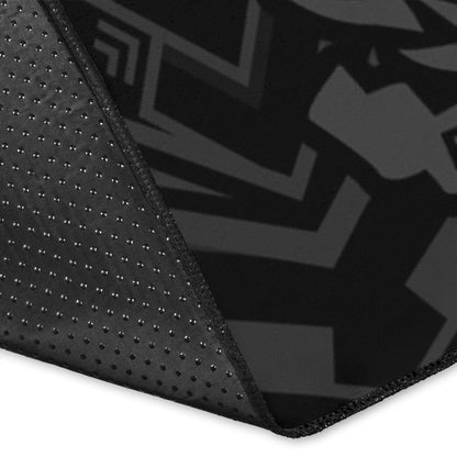 Samoa Area Rug - Samoa Seal With Polynesian Pattern In Heartbeat Style (Red)