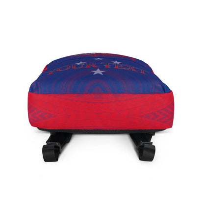Samoa Backpack - Custom Shark With Coat Of Arms