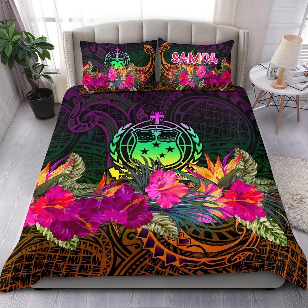 Samoa Bedding Set - Summer Hibiscus