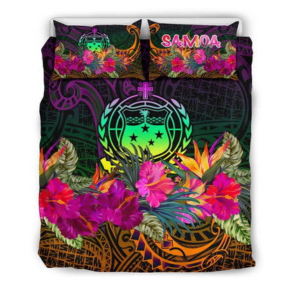 Samoa Bedding Set - Summer Hibiscus