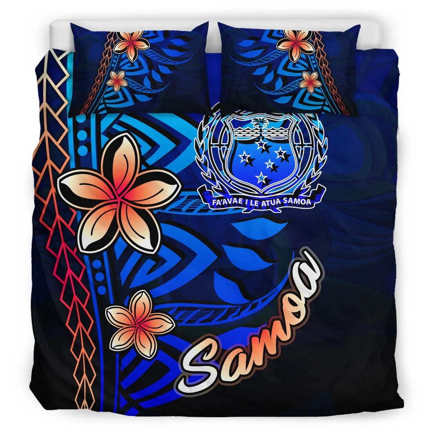 Samoa Bedding Set - Vintage Tribal Mountain