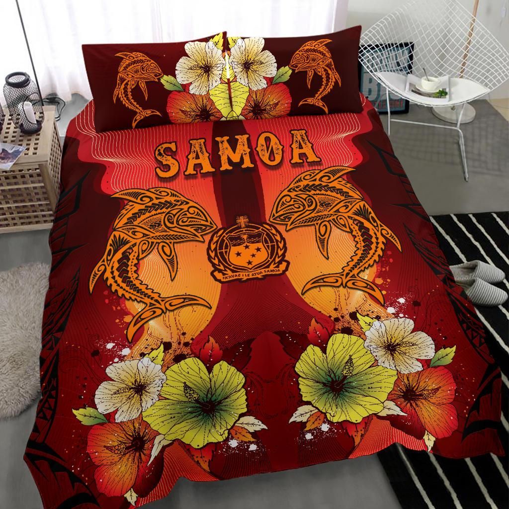 Samoa Bedding Sets - Tribal Tuna Fish