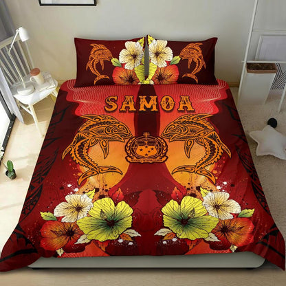 Samoa Bedding Sets - Tribal Tuna Fish