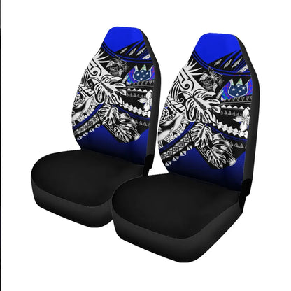 Samoa Car Seat Cover - The Flow OF Ocean Blue Color