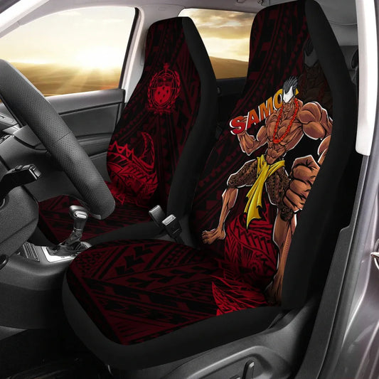 Samoa Car Seat Cover - The Samoa Warrior Strong