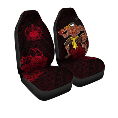 Samoa Car Seat Cover - The Samoa Warrior Strong