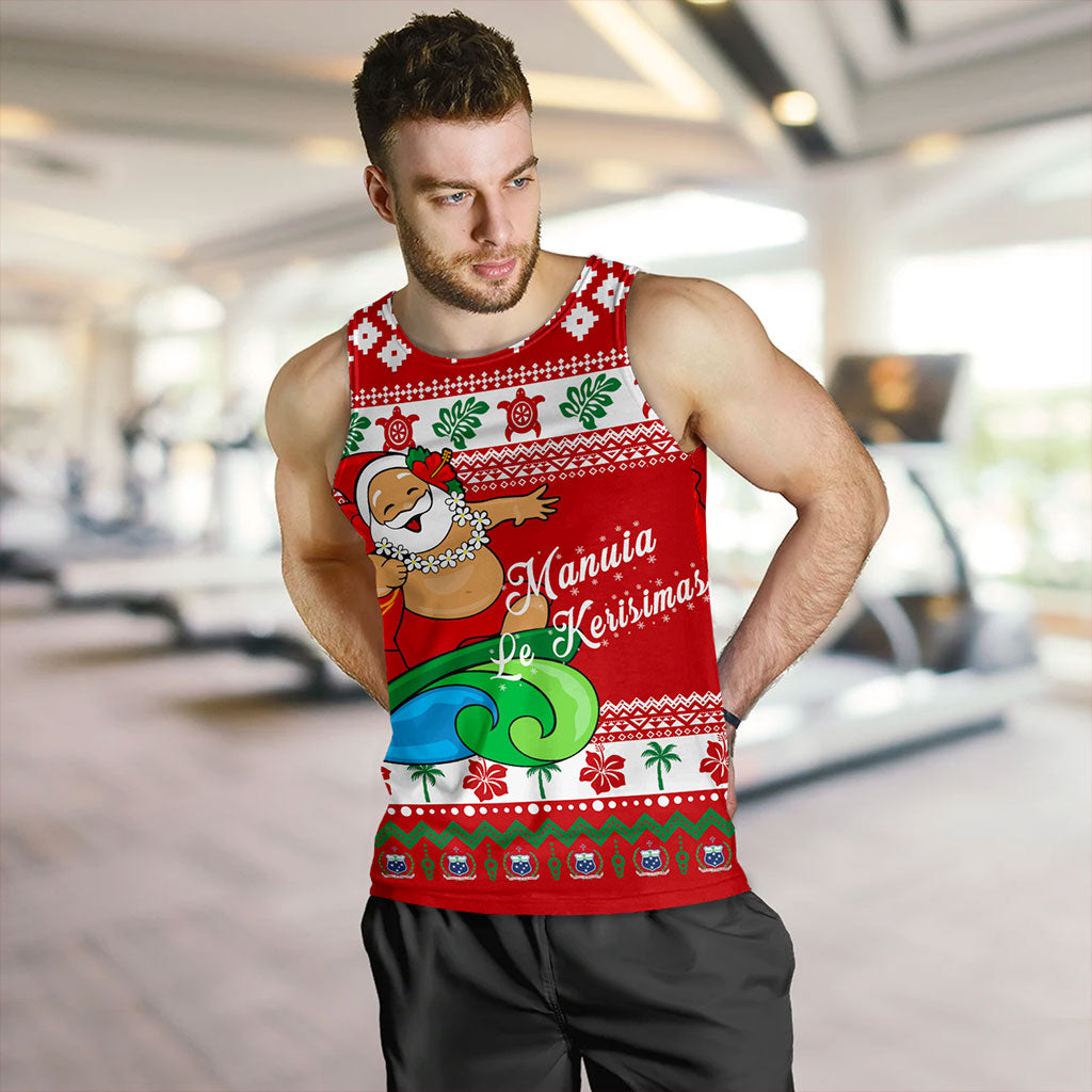 Samoa Tank Top Santa Claus Ho Ho Ho Christmas