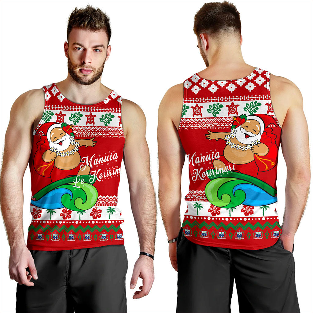 Samoa Tank Top Santa Claus Ho Ho Ho Christmas
