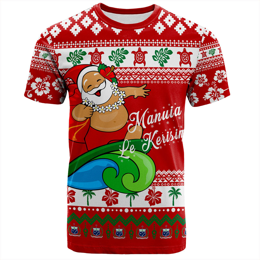 Samoa T-Shirt Santa Claus Ho Ho Ho Christmas
