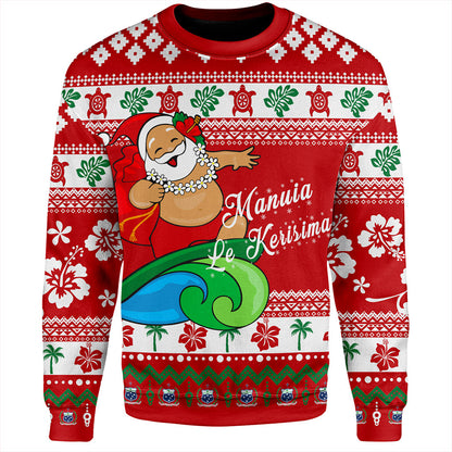 Samoa Sweatshirt Santa Claus Ho Ho Ho Christmas