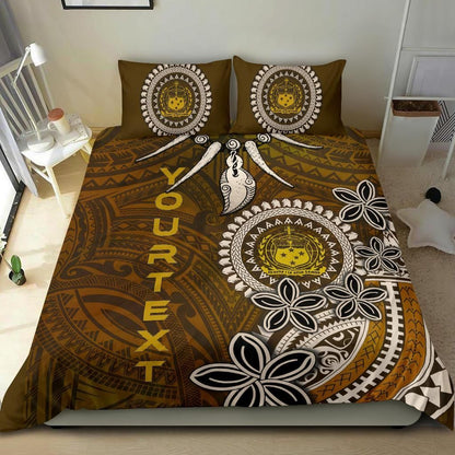 Samoa Custom Personalised Bedding Sets - Polynesian Boar Tusk