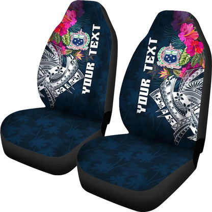 Samoa Custom Personalised Car Seat Covers - Summer Vibes