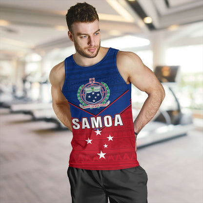 Samoa Tank Top Custom Polynesian Tribal Sport Style