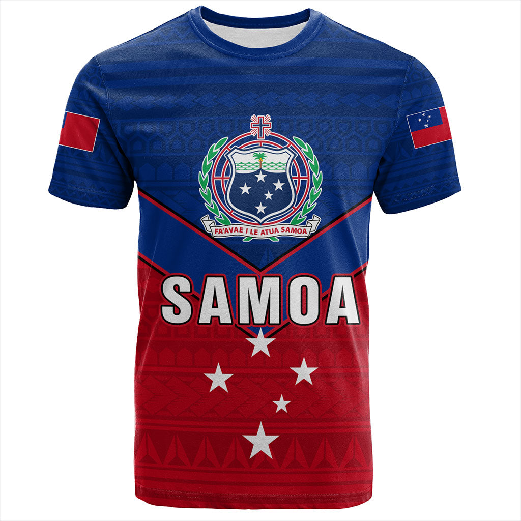 Samoa T-Shirt Custom Polynesian Tribal Sport Style
