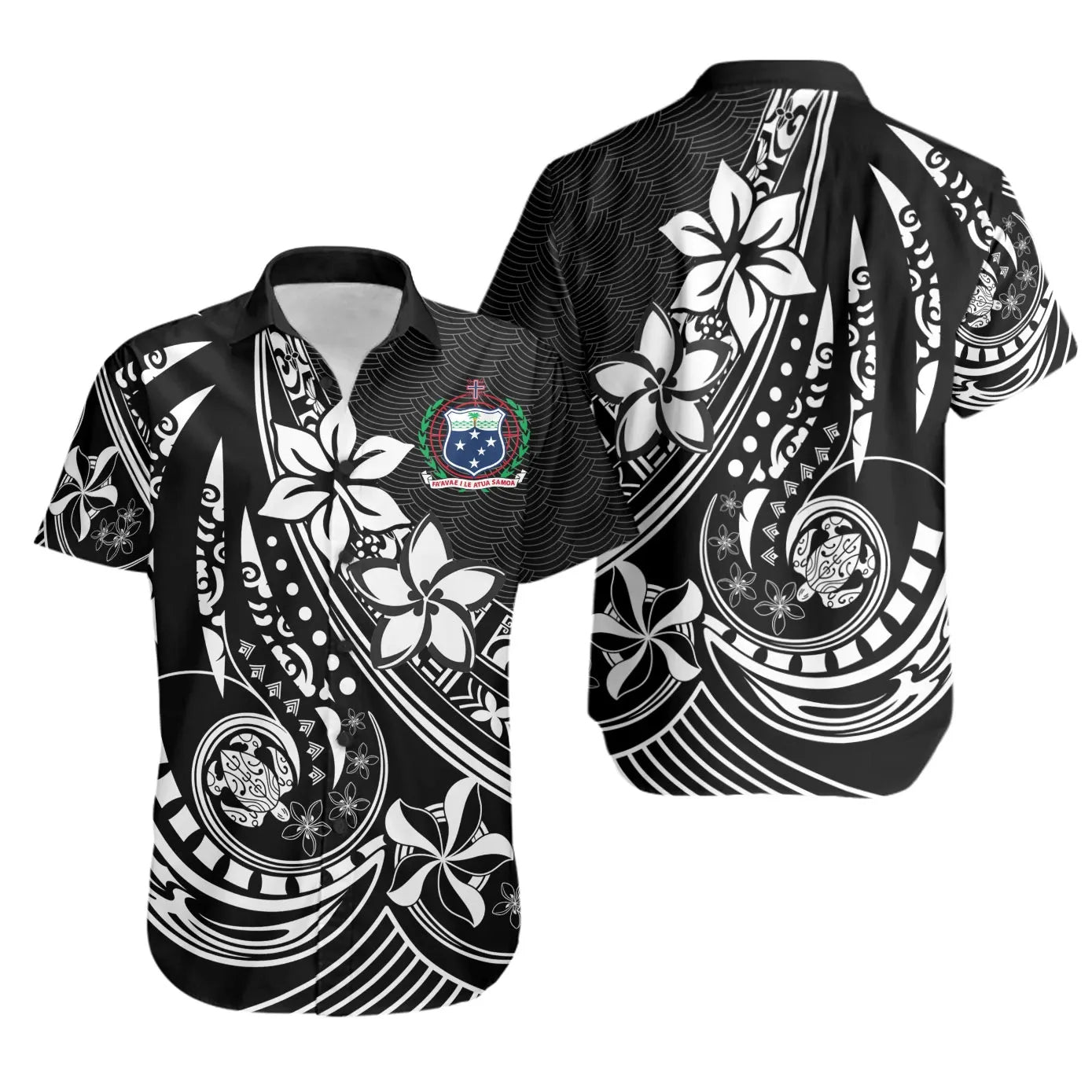 Samoa Short Sleeve Shirt - The Flow OF Ocean
