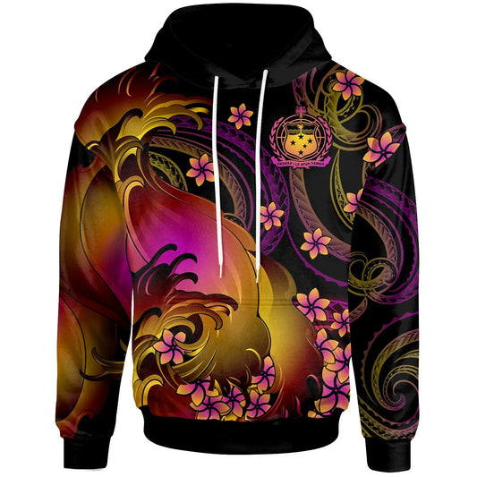 Samoa Hoodie - Samoa in wave
