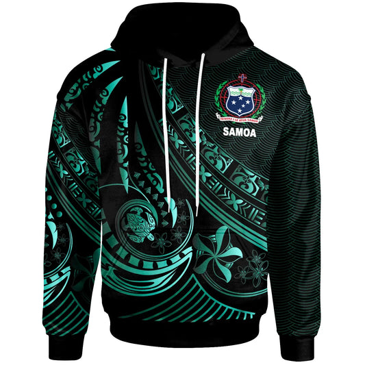 Samoa Hoodie - The Flow Of The Ocean