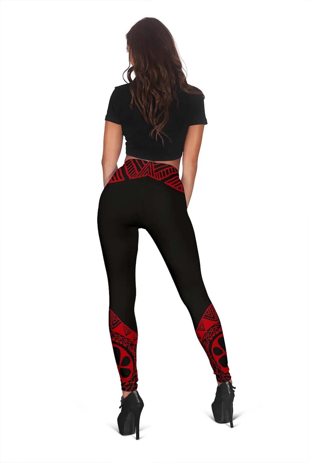 Samoa Legging - Polynesian Red Version