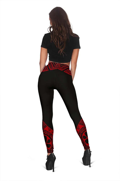 Samoa Legging - Polynesian Red Version