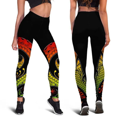 Samoa Legging - Samoa Polynesian Decorative Patterns