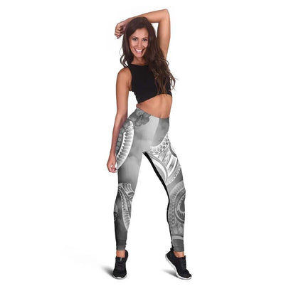 Samoa Legging - Samoa Seal Wave Style (Black)