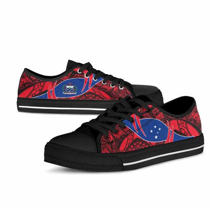 Samoa Low Top Shoes - Symmetrical Lines