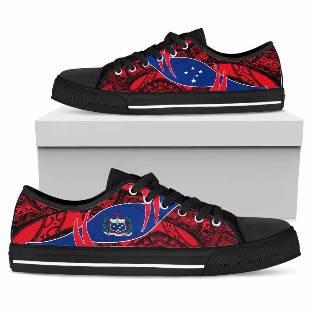 Samoa Low Top Shoes - Symmetrical Lines