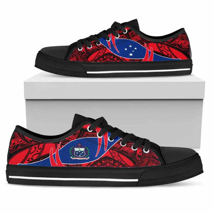 Samoa Low Top Shoes - Symmetrical Lines