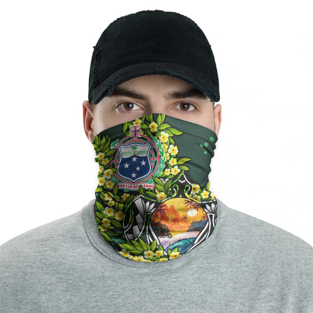Samoa Neck Gaiter - Ti Leaf Lei Turtle