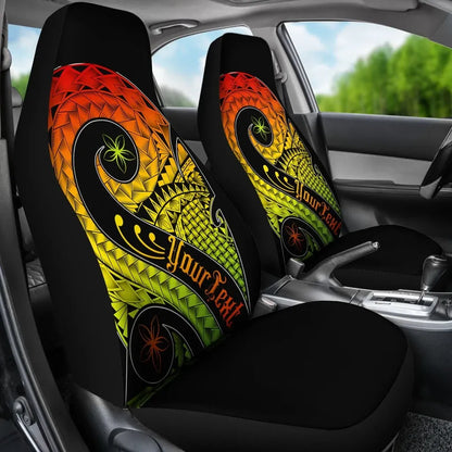 Samoa Personalised Car Seat Covers - Samoa Polynesian Decorative Patterns