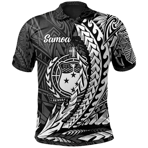 Samoa Polo Shirt - White Wings Style