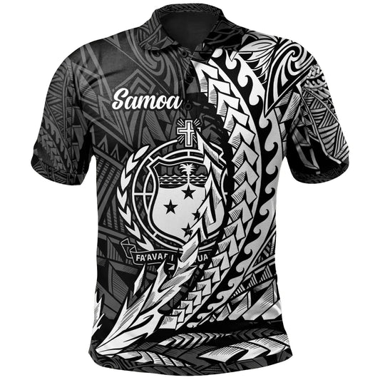 Samoa Polo Shirt - White Wings Style