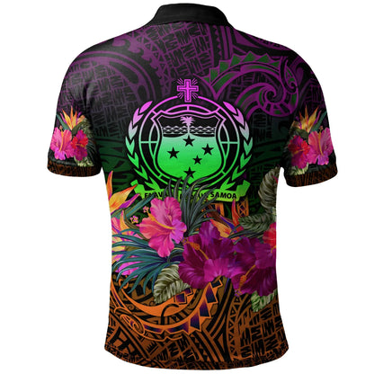 Samoa Polo - Summer Hibiscus