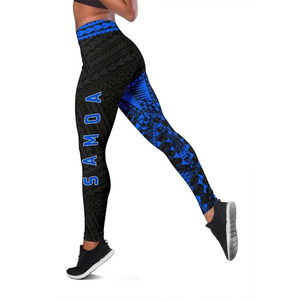 Samoa Polynesian 1st Legging (Blue)