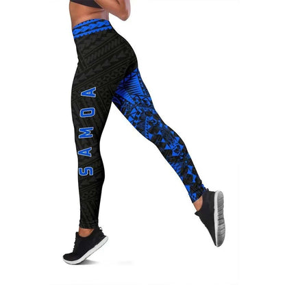 Samoa Polynesian 1st Legging (Blue)
