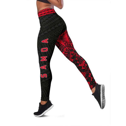 Samoa Polynesian 1st Legging (Red)